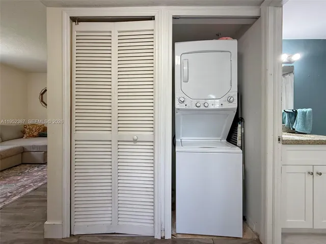 a view of washer and dryer