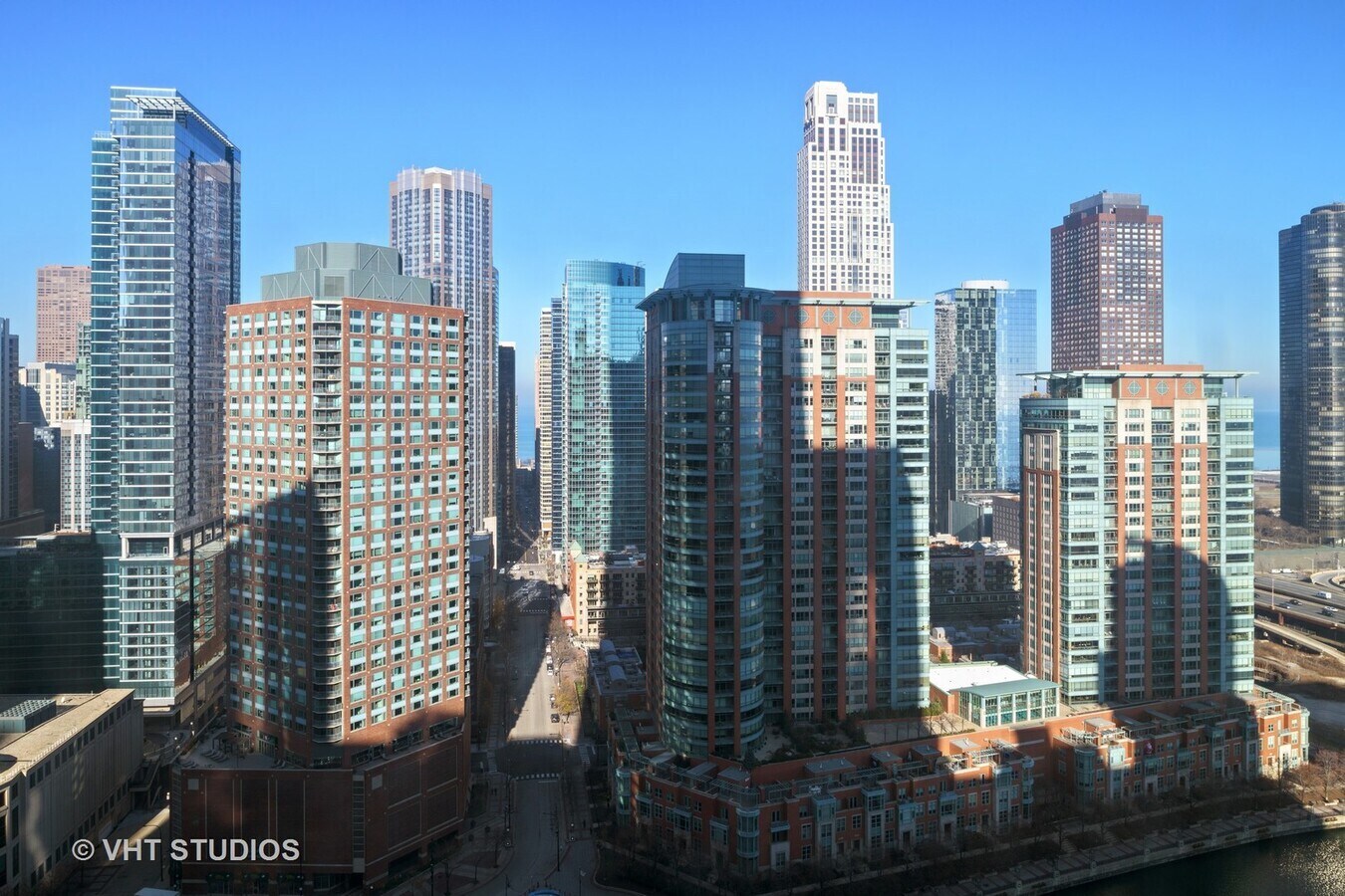 Undisclosed Address Chicago, IL 60601 - Photo 11 of 21 a view of city with tall buildings