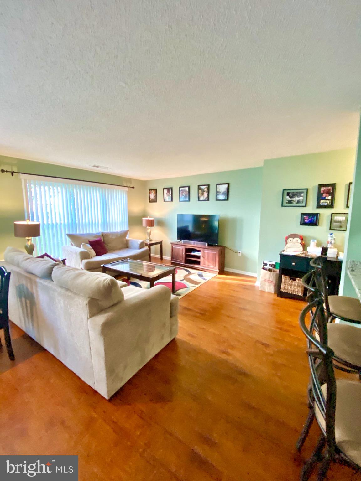 20952 Timber Ridge Terrace, Unit 104 Ashburn, VA 20147 - Photo 10 of 13 LR w/wood floor & lots of natural light