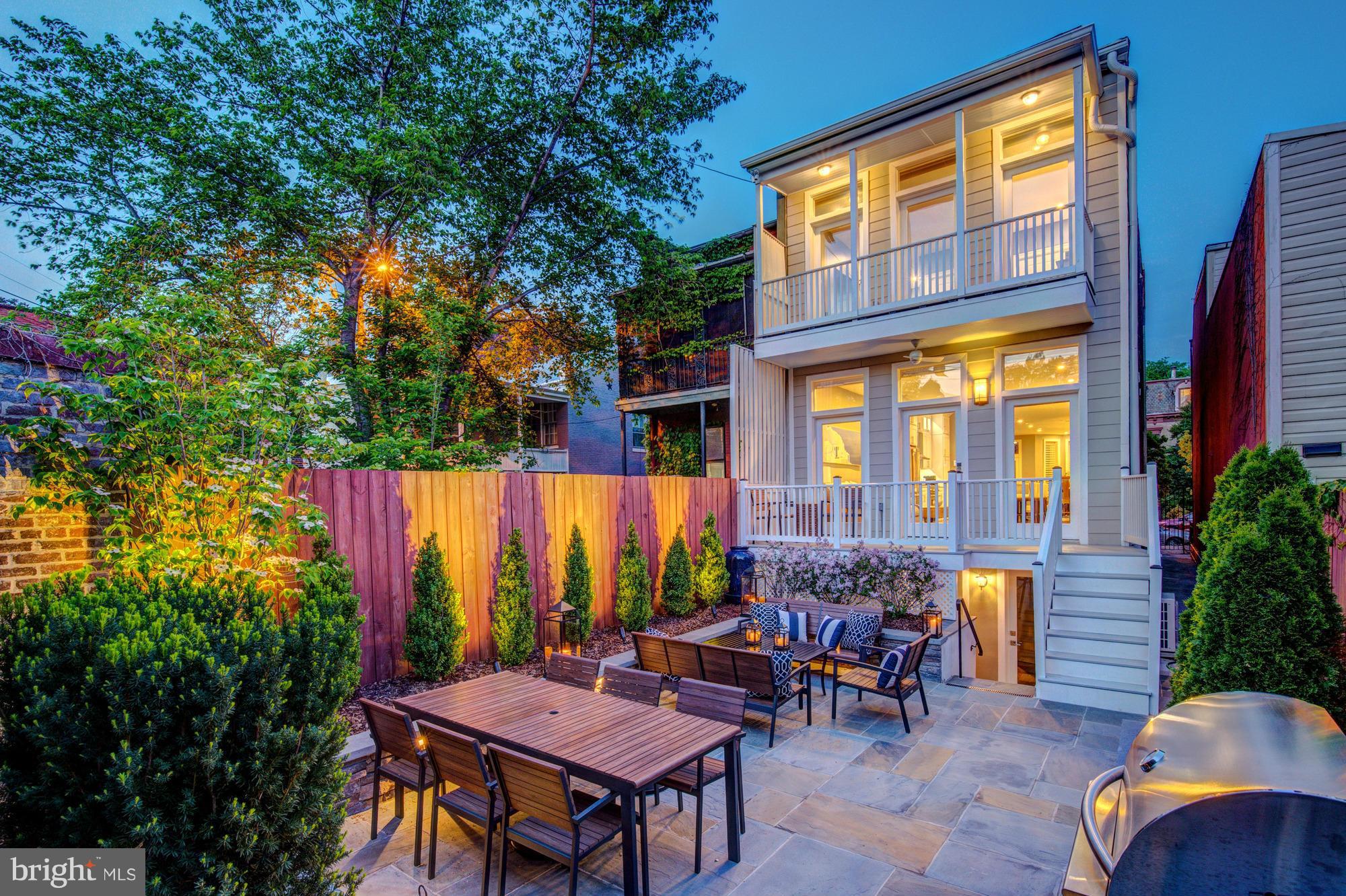 225 9th Street Southeast Washington, DC 20003 - Photo 2 of 22 Rear Garden