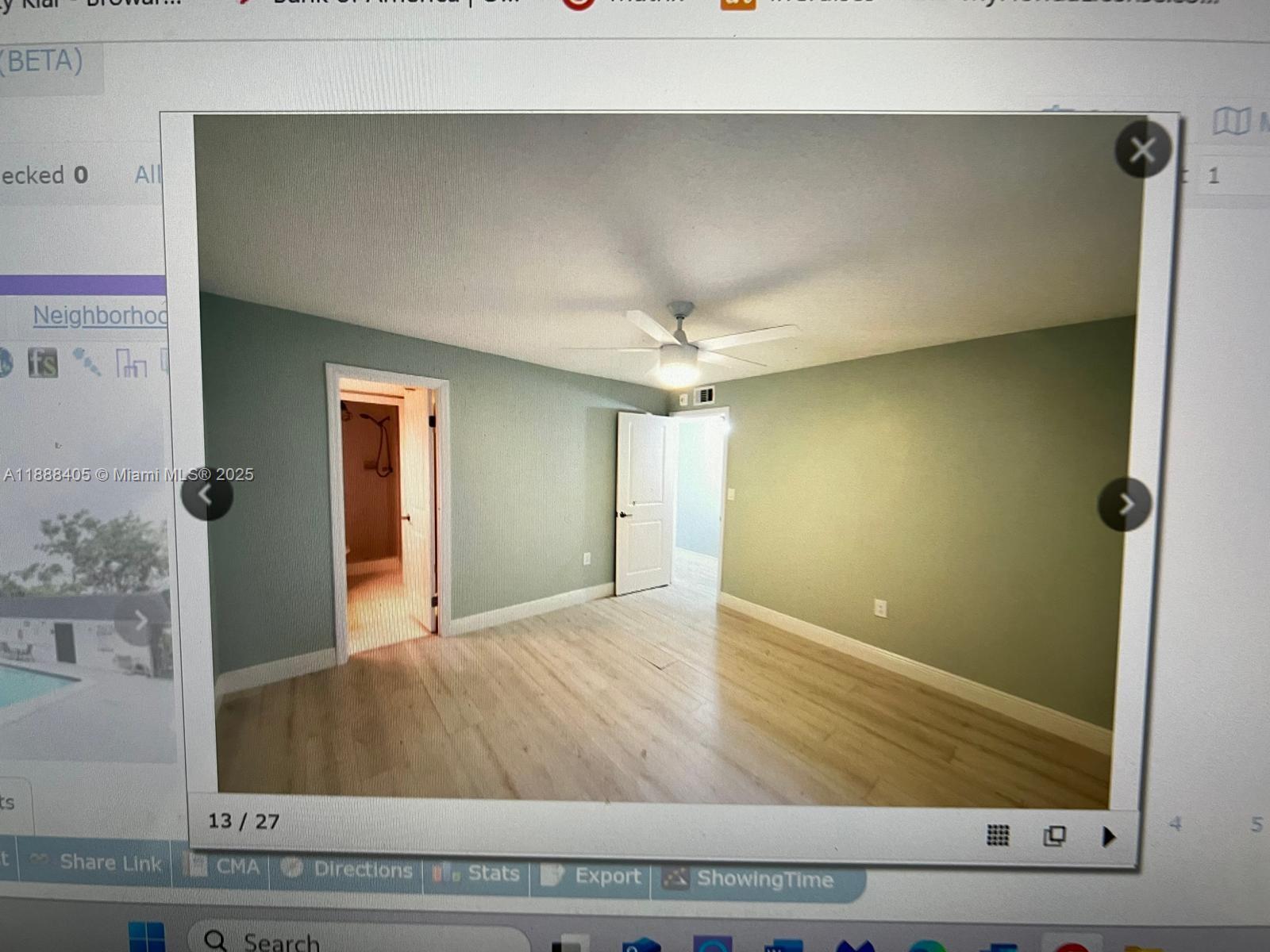 1021 Mockingbird Lane, Unit 209 Plantation, FL 33324 - Photo 11 of 26 a view of an empty room
