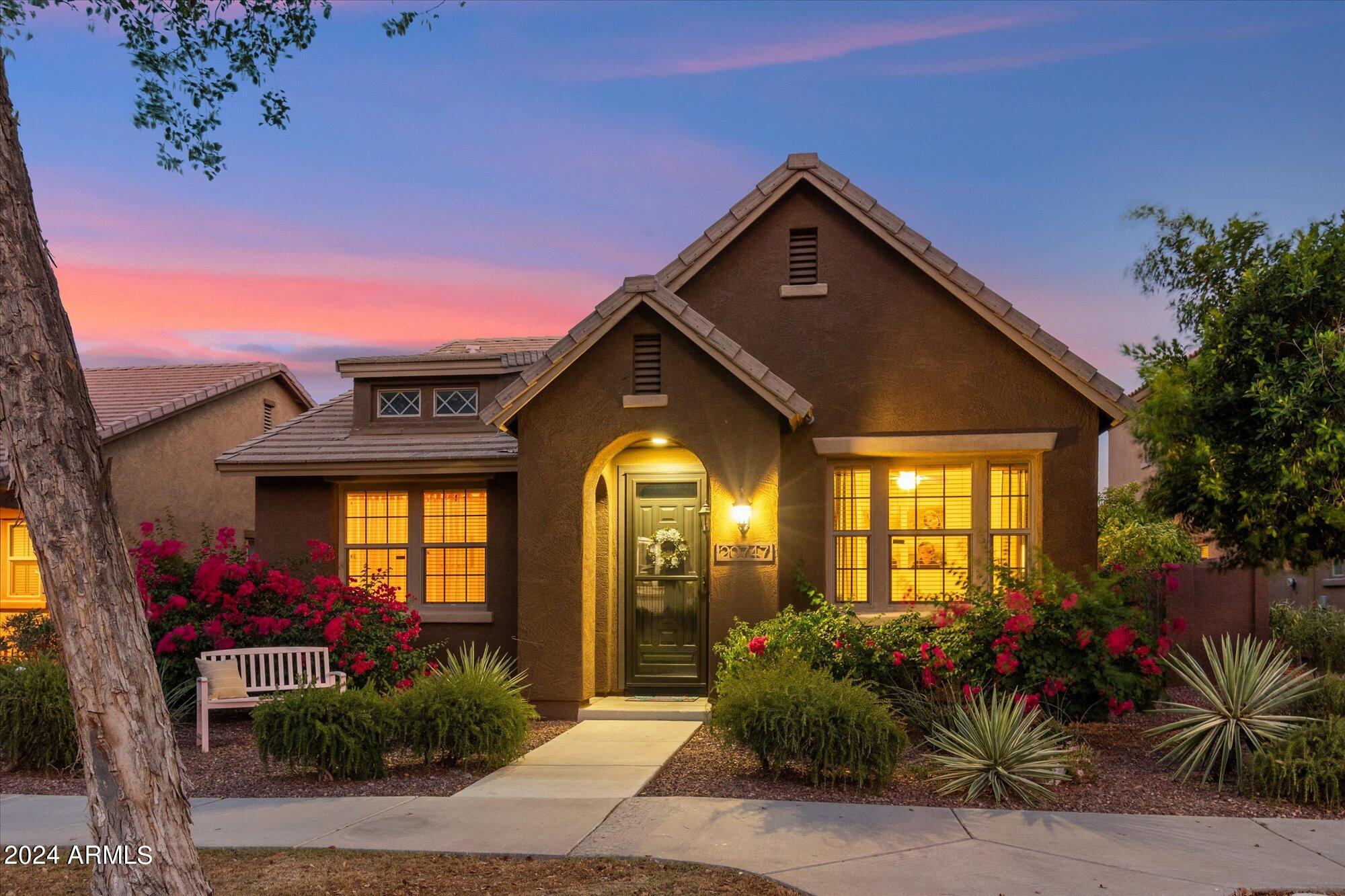 20747 West Ridge Road Buckeye, AZ 85396 - Photo 1 of 68 Front Tree Lined Entry
