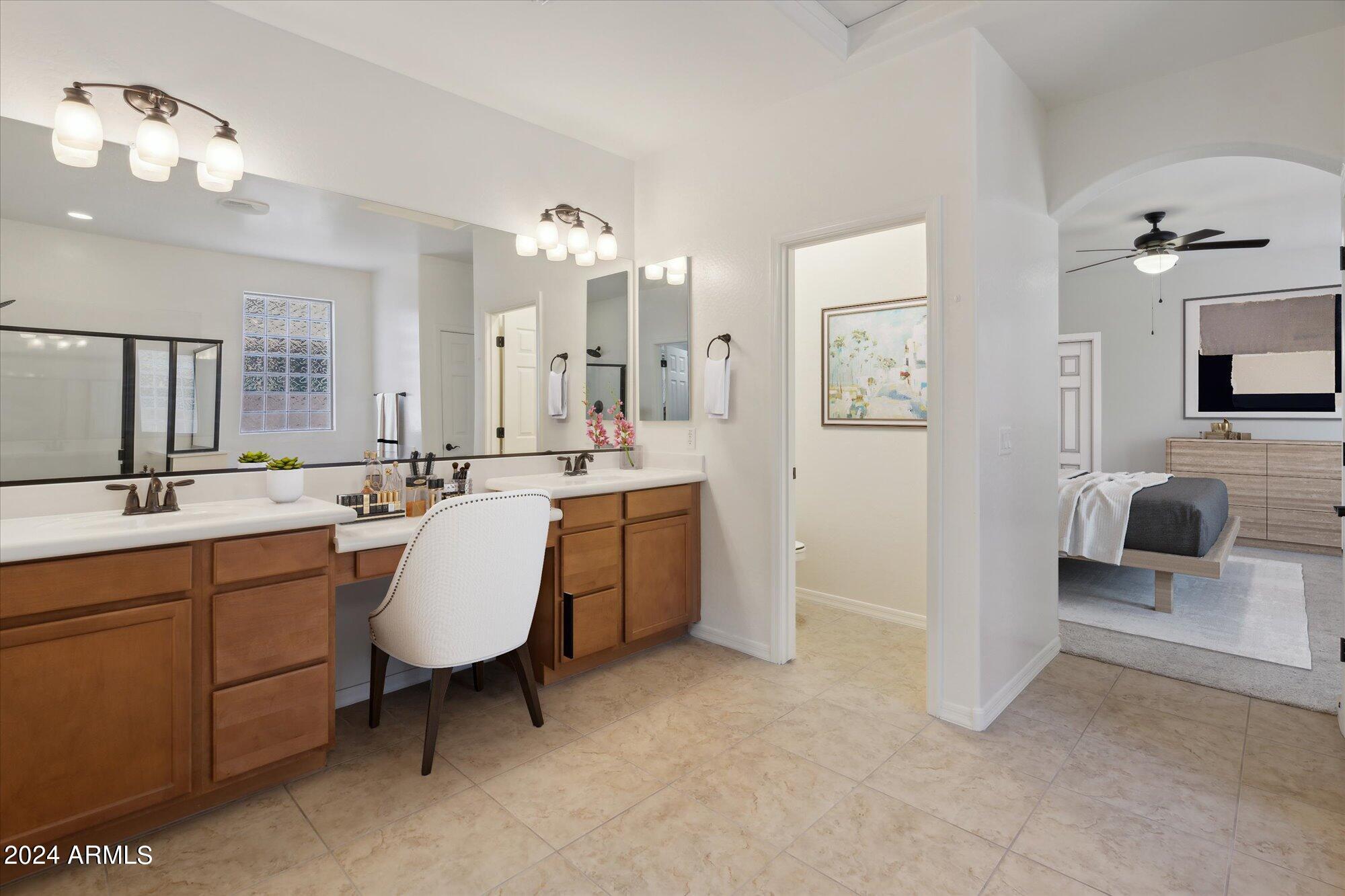 20747 West Ridge Road Buckeye, AZ 85396 - Photo 12 of 68 Virtual Primary Bath