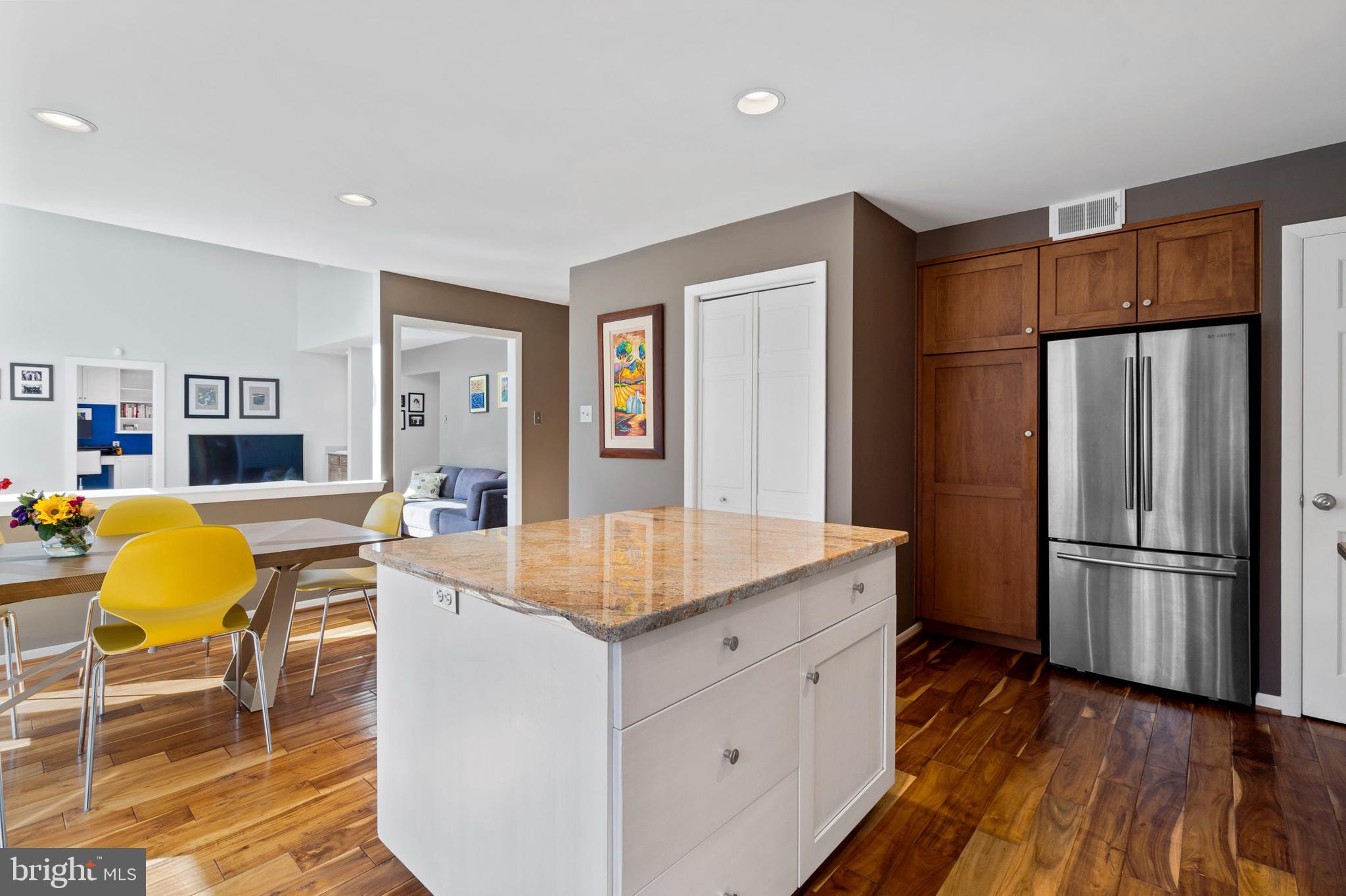 1053 Beaumont Road Berwyn, PA 19312 - Photo 24 of 63 Granite top island is perfect to set a buffet