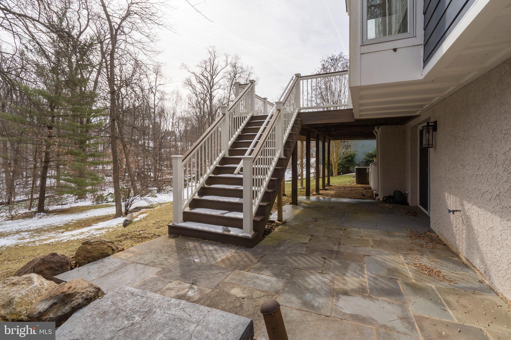 1053 Beaumont Road Berwyn, PA 19312 - Photo 48 of 63 Trex Deck steps to Yard.