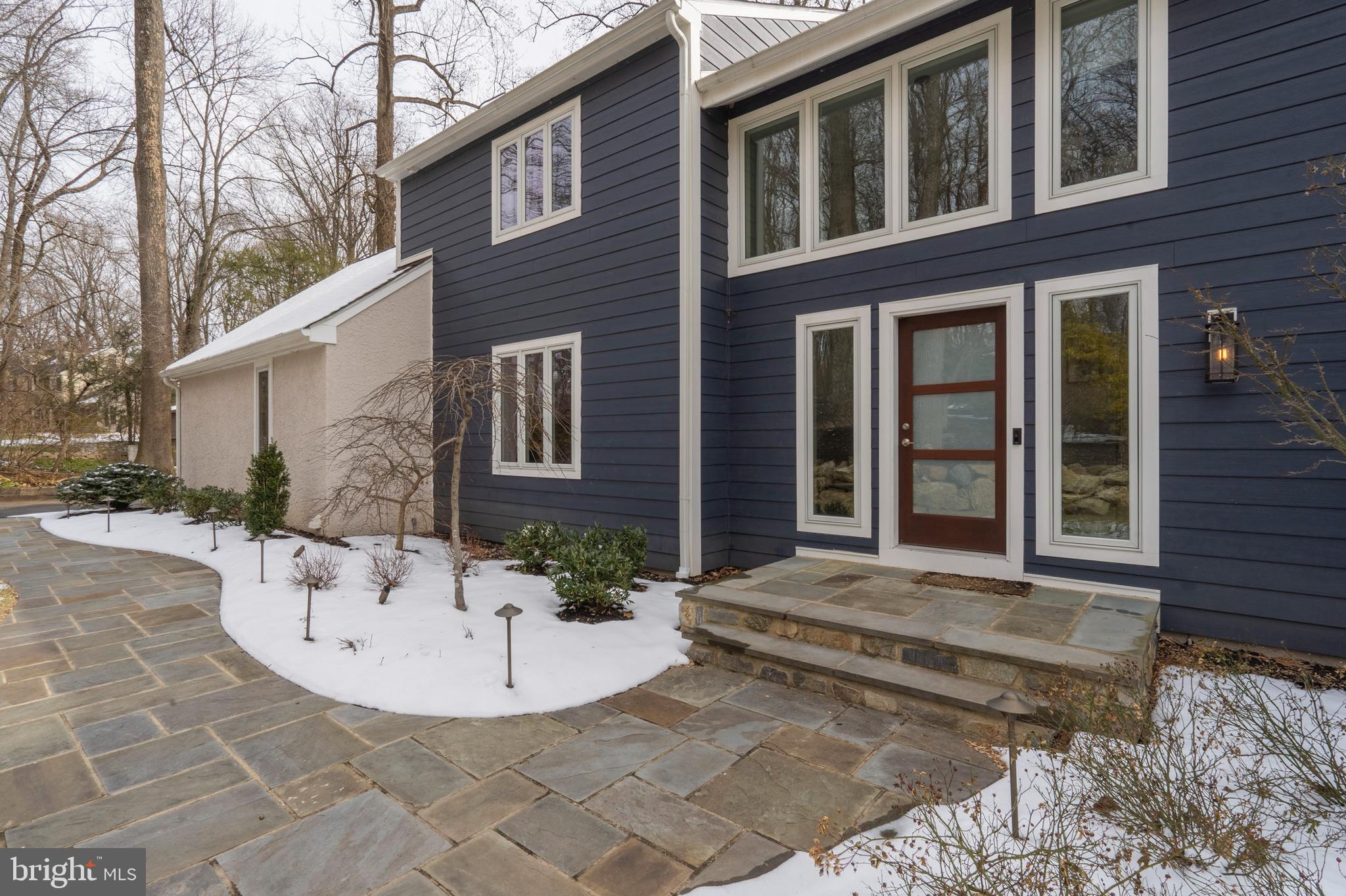 1053 Beaumont Road Berwyn, PA 19312 - Photo 8 of 63 Follow the blue flag stone walkway to the entrance