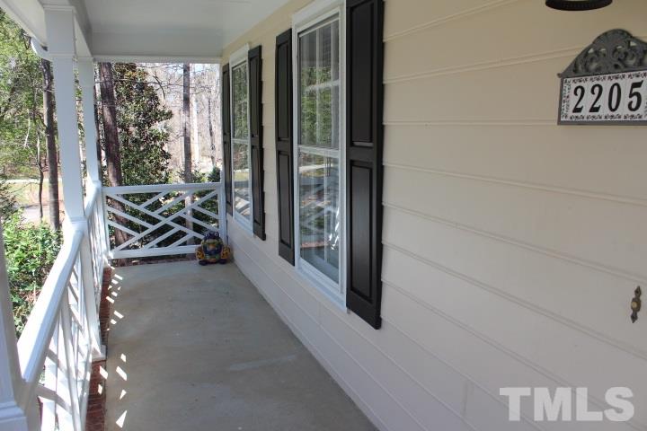 2205 Millpine Drive Raleigh, NC 27614 - Photo 2 of 22 21'x5' Front Porch