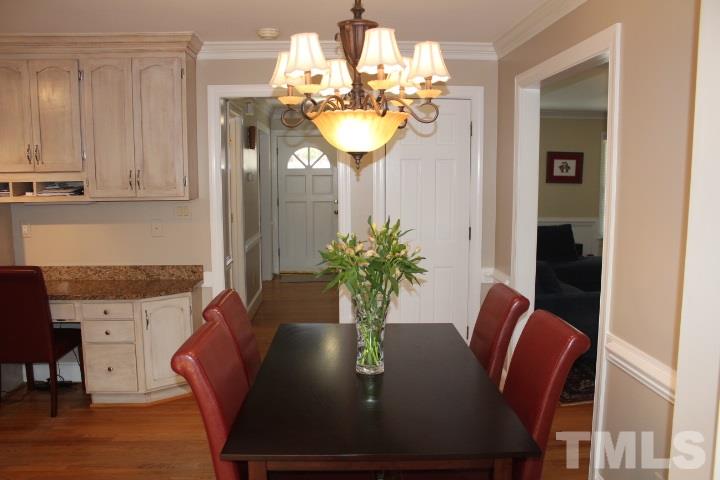 2205 Millpine Drive Raleigh, NC 27614 - Photo 11 of 22 Breakfast area is adjacent to kitchen.
