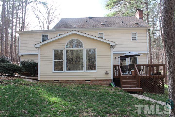 2205 Millpine Drive Raleigh, NC 27614 - Photo 22 of 22 Rear view of home.