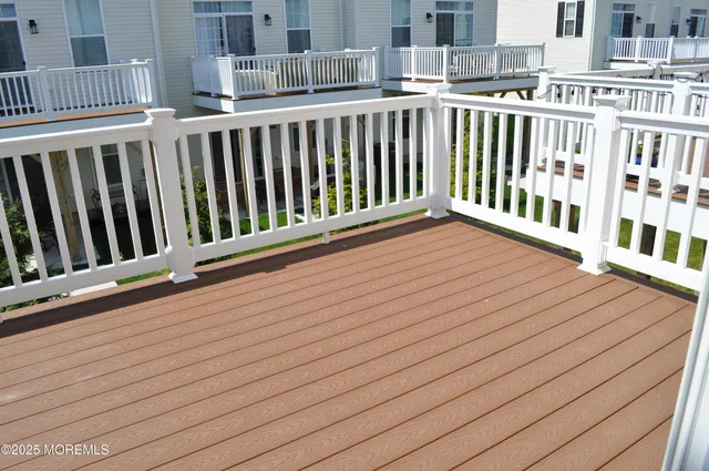 a view of a roof deck
