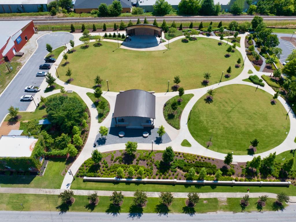 7 Purackal Lane Statham, GA 30666 - Photo 57 of 57 an aerial view of a house with outdoor space swimming pool and outdoor seating