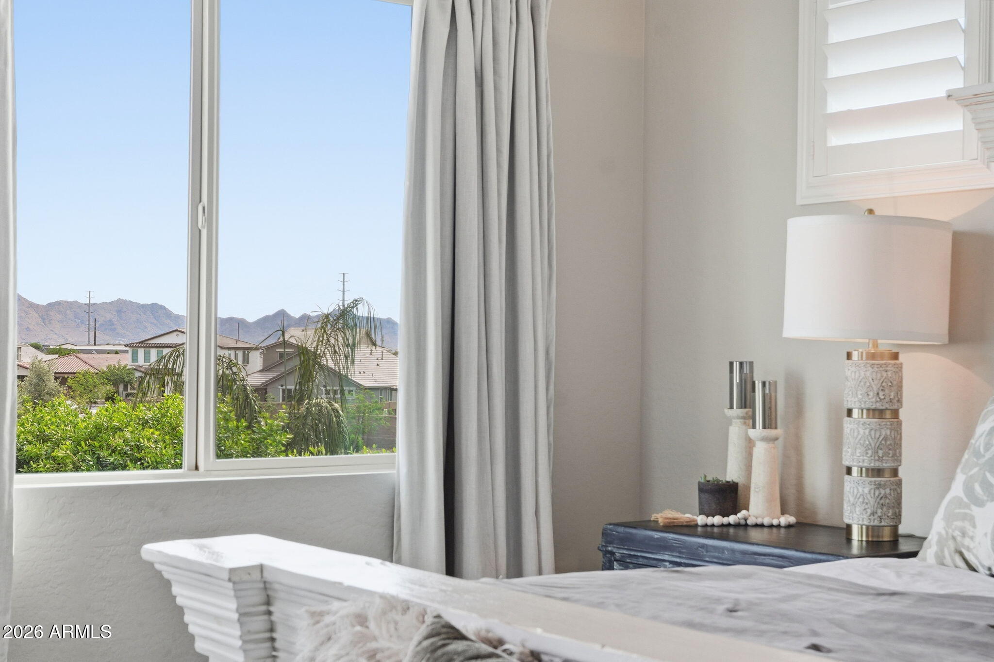 22607 East Russet Road Queen Creek, AZ 85142 - Photo 26 of 64 Primary Bedroom with Mountain Views!