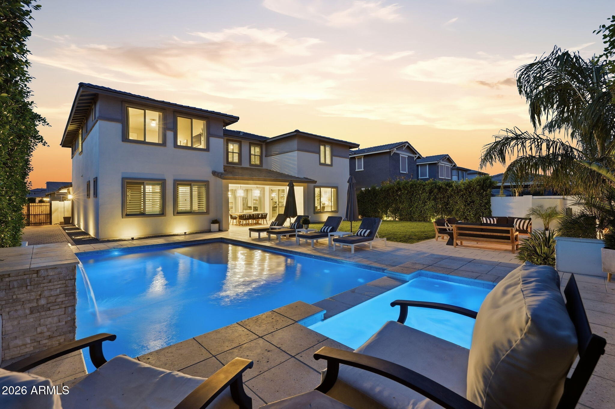 22607 East Russet Road Queen Creek, AZ 85142 - Photo 3 of 64 Resort Backyard