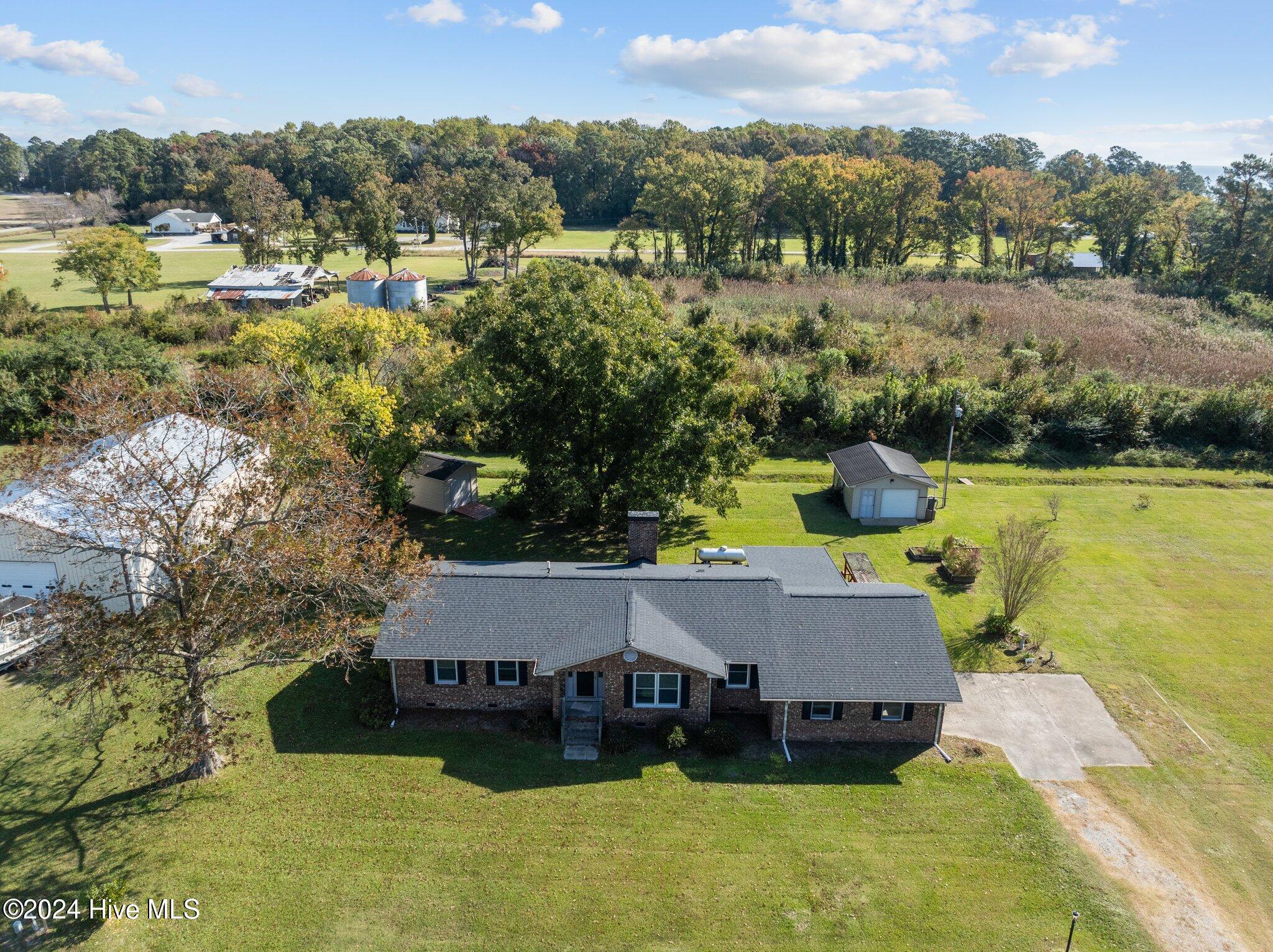 121 Pine Tree Path Bath, NC 27808 - Photo 2 of 42 121 Pinetree Ariel 2