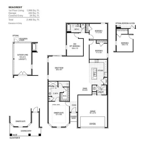 a picture of a open kitchen with a white wall and a white refrigerator