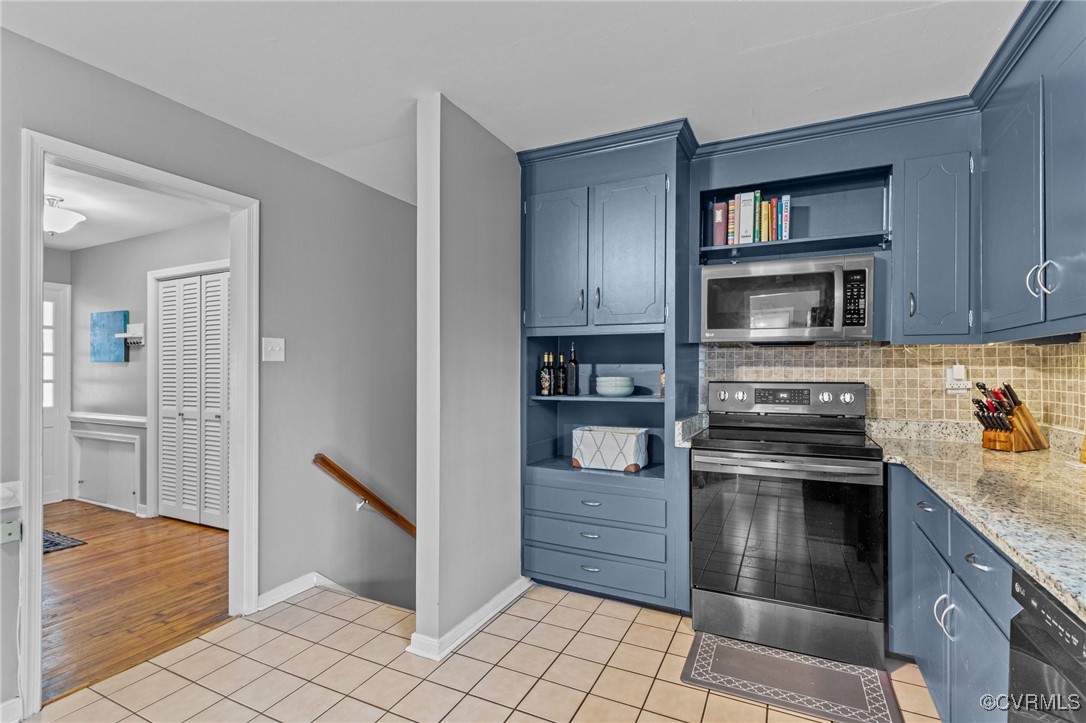 10507 Gayton Road Henrico, VA 23238 - Photo 12 of 47 Kitchen with light tile patterned floors, decorati