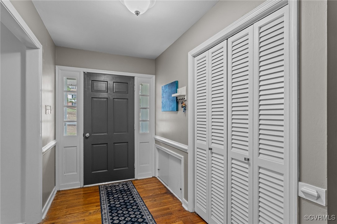 10507 Gayton Road Henrico, VA 23238 - Photo 13 of 47 Entrance foyer featuring dark wood-type flooring