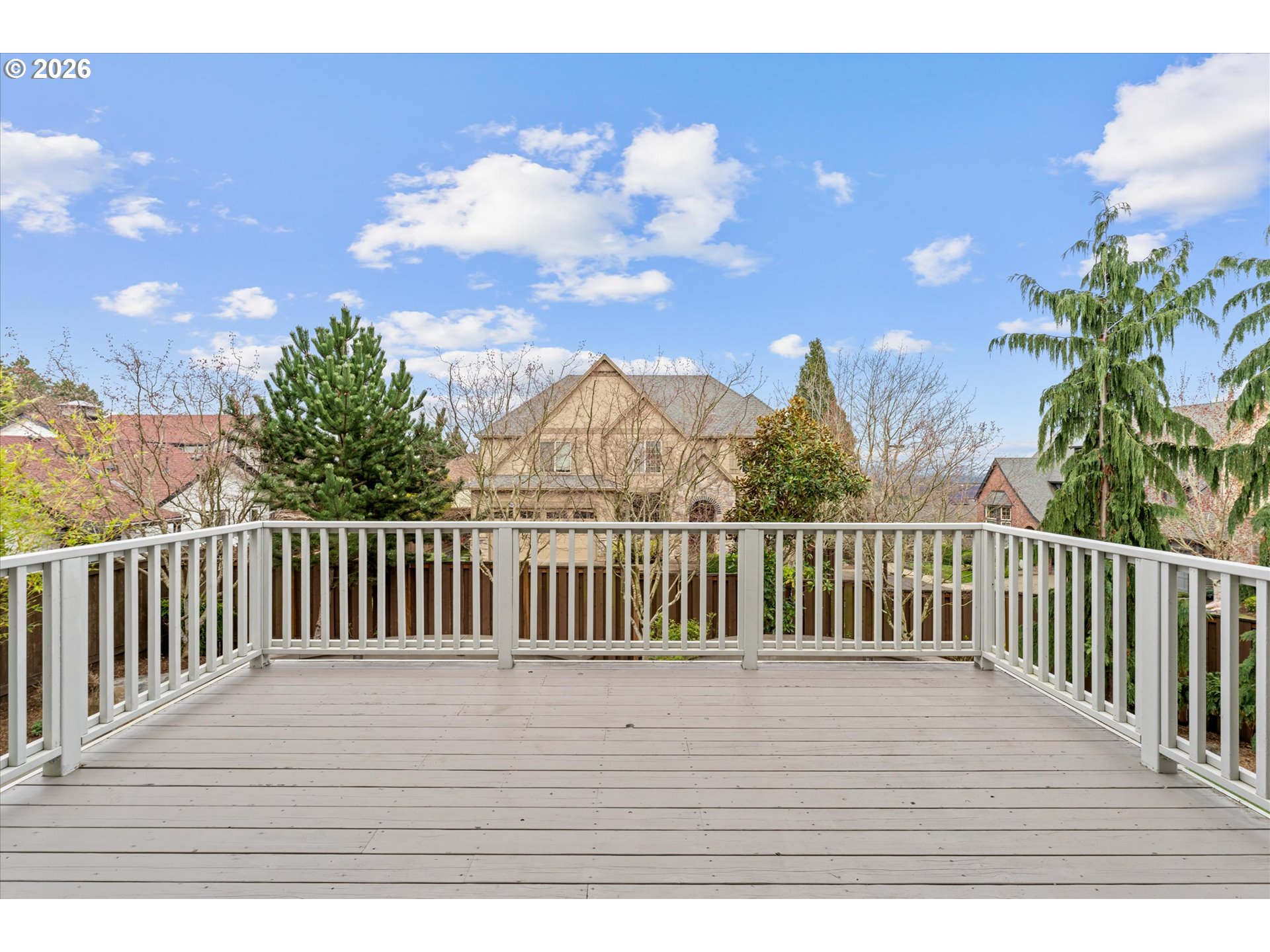 12059 Southwest Stringer Lane Tigard, OR 97224 - Photo 33 of 41 a view of balcony with wooden floor