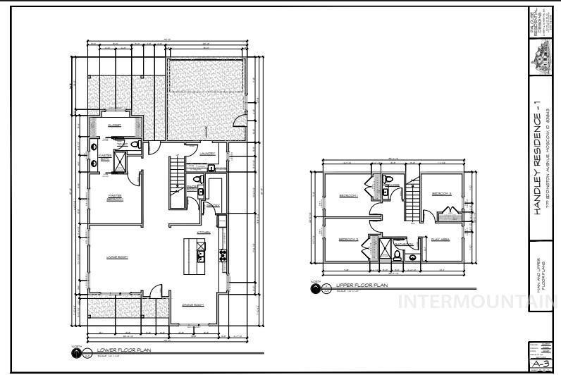 2614 Luther Moscow, ID 83843 - Photo 3 of 3 View of floor plan / room layout