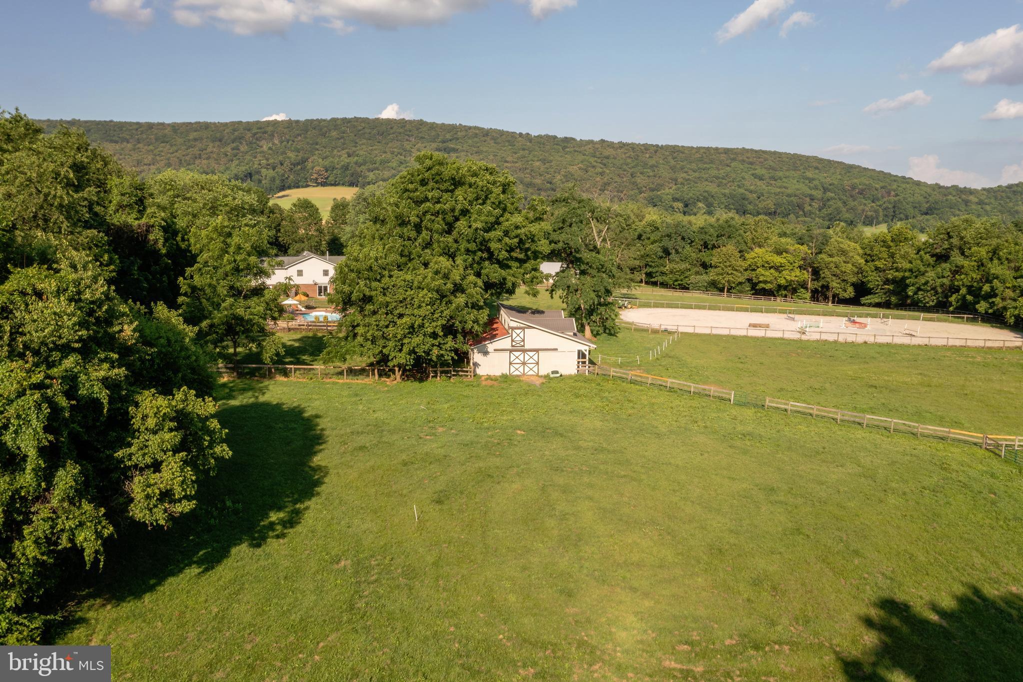 20316 Townsend Road Rohrersville, MD 21779 - Photo 69 of 76 Aerial View w/South Mountain in Background