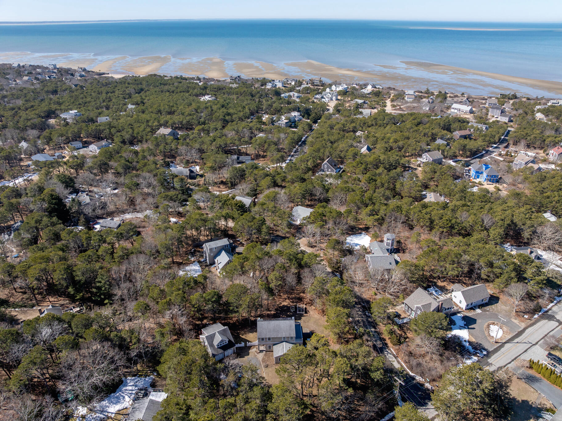 311 South Sunken Meadow Road Eastham, MA 02642 - Photo 53 of 57 an aerial view of multiple house