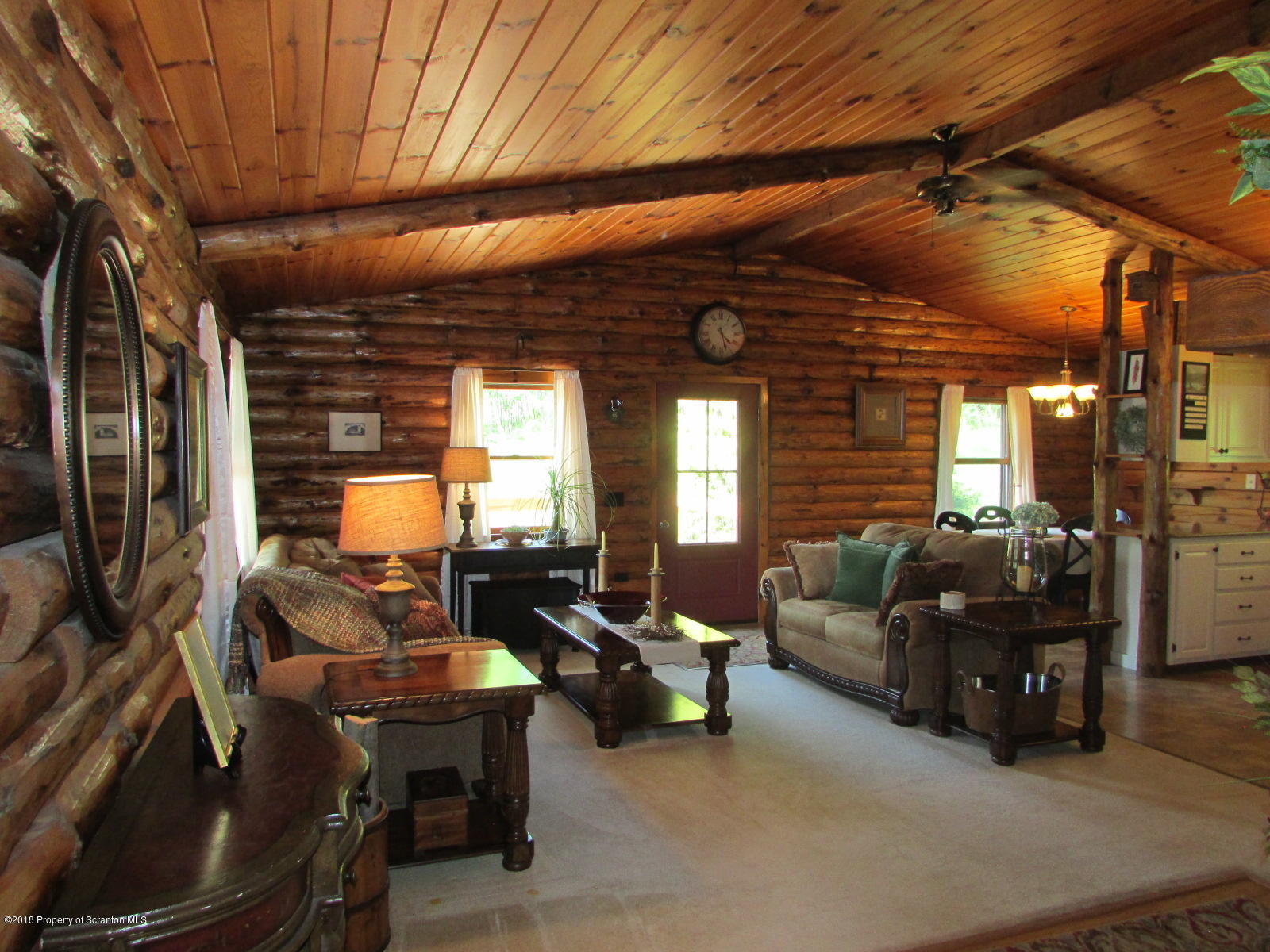 266 Brown Road Montrose, PA 18801 - Photo 20 of 47 a living room with furniture and a flat screen tv