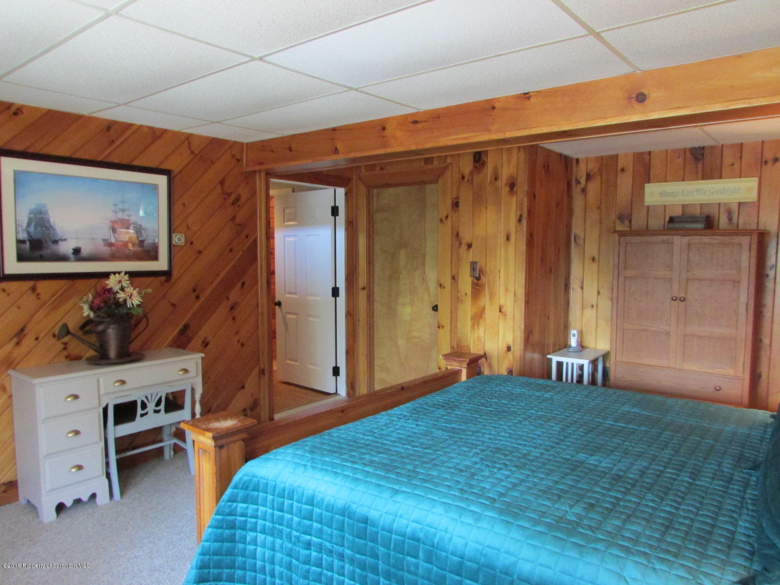 266 Brown Road Montrose, PA 18801 - Photo 33 of 47 a bedroom with a bed and a view of room