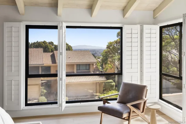 a outdoor living space with furniture