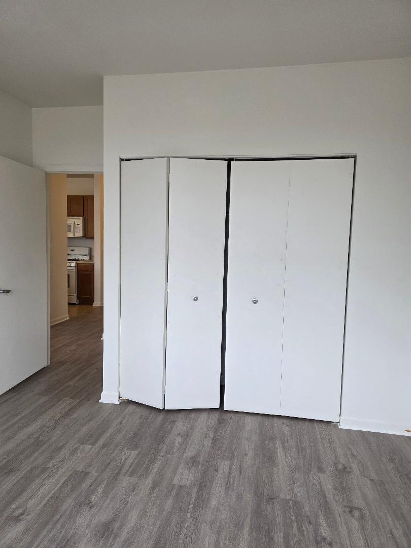 3506 South State Street, Unit 208 Chicago, IL 60609 - Photo 12 of 14 a view of an empty room with wooden floor