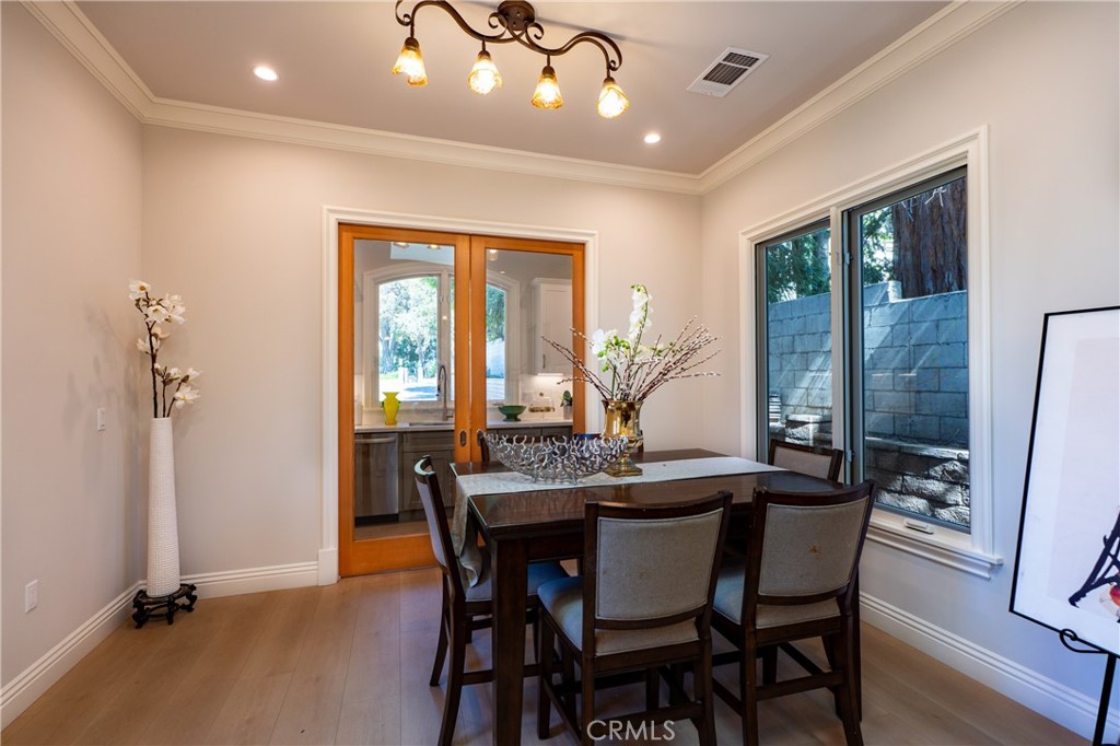 894 Fallen Leaf Road Arcadia, CA 91006 - Photo 6 of 28 a view of a dining room with furniture window and wooden floor