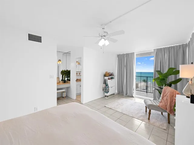 a workspace with furniture and window