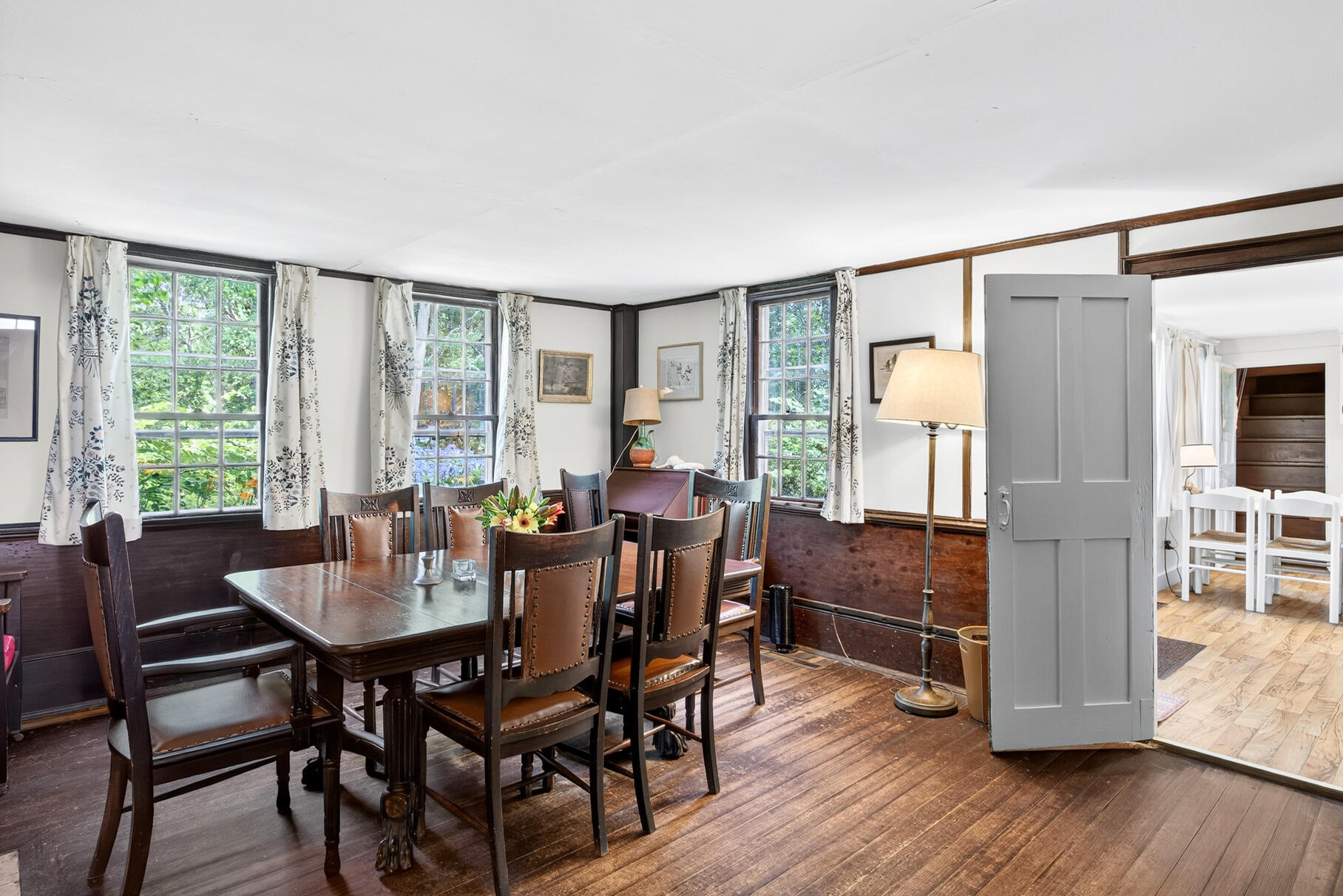 10 Cartway South Eastham, MA 02642 - Photo 19 of 52 a view of a dining room with furniture and wooden floor