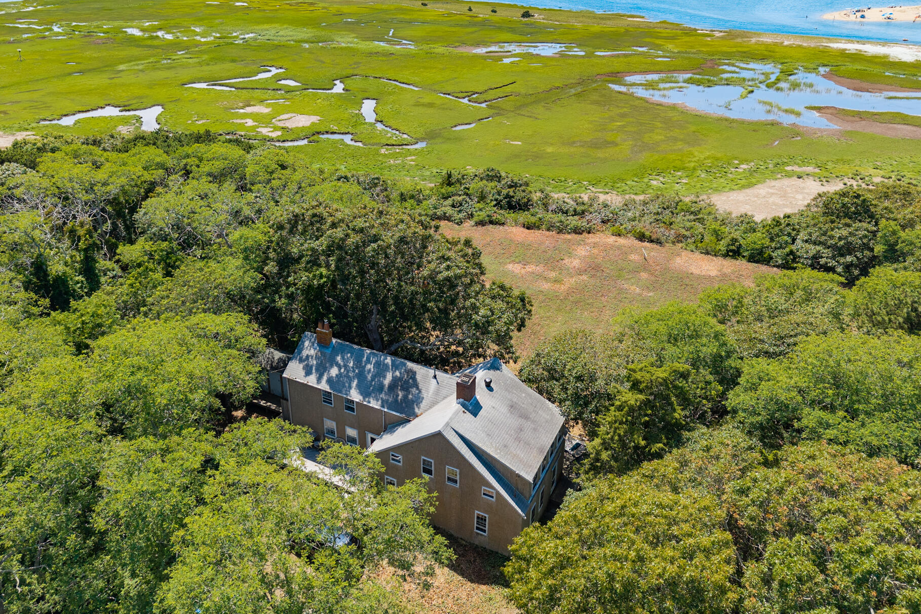 10 Cartway South Eastham, MA 02642 - Photo 4 of 52 a view of a house with a ocean view