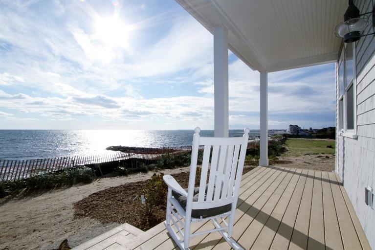 61 Old Wharf Road, Unit 1 Dennis Port, MA 02639 - Photo 17 of 34 a view of roof deck with patio