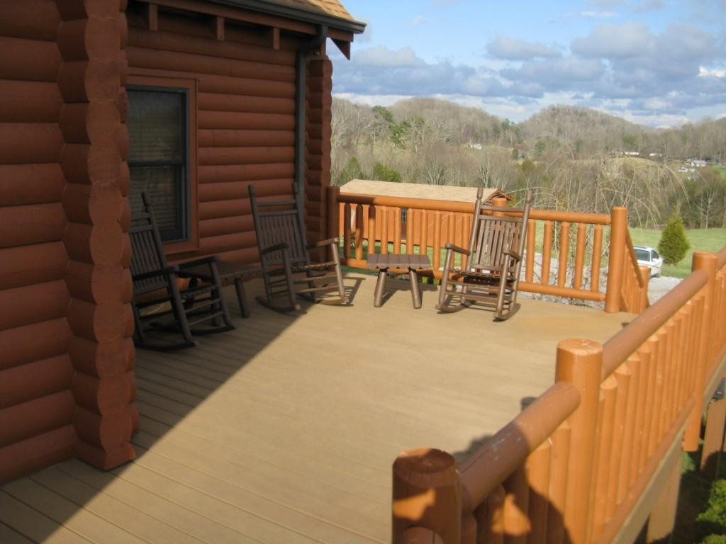581 Way Cross Road Church Hill, TN 37642 - Photo 34 of 36 Enjoy the Spacious Front Deck