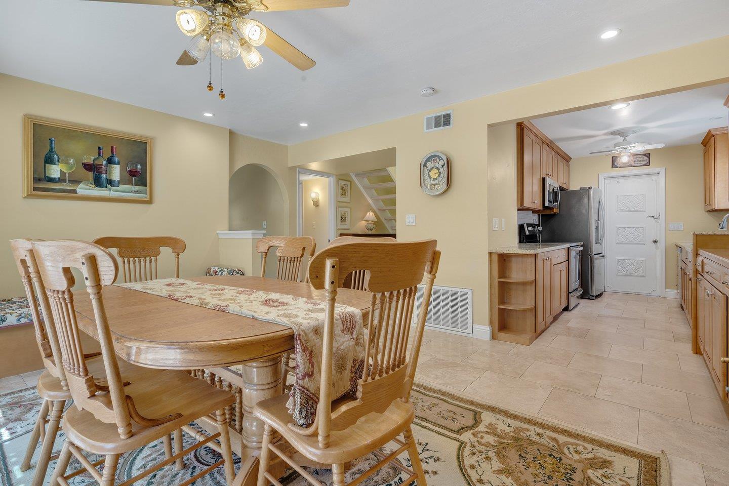 2289 Montezuma Drive Campbell, CA 95008 - Photo 14 of 46 a view of a dining room with furniture