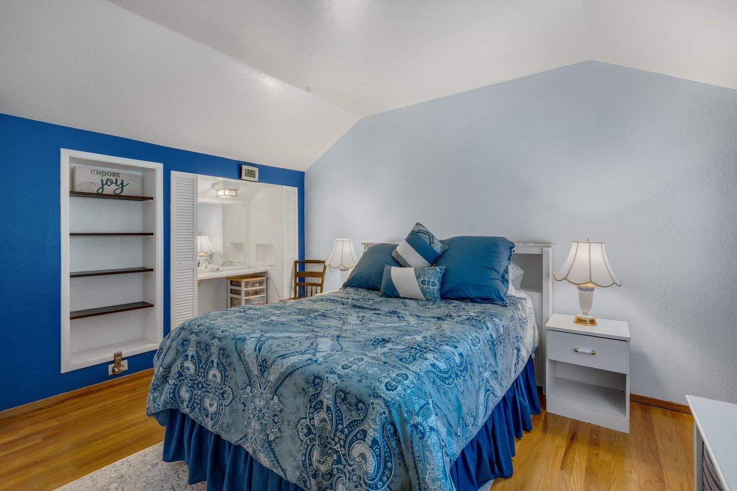 2289 Montezuma Drive Campbell, CA 95008 - Photo 33 of 46 a bedroom with a bed and a closet