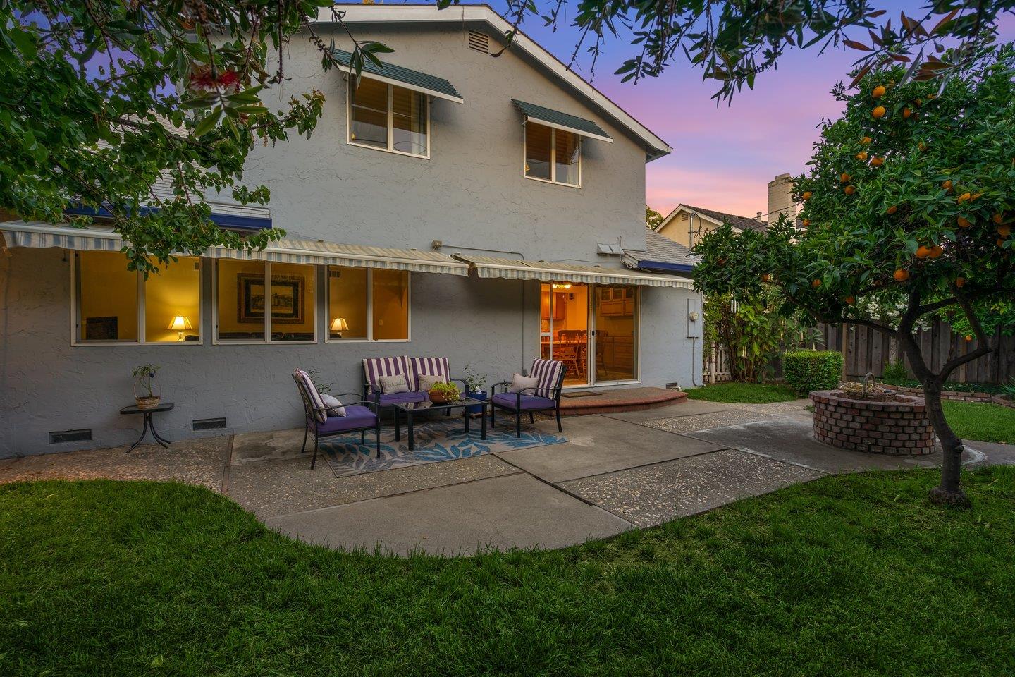 2289 Montezuma Drive Campbell, CA 95008 - Photo 46 of 46 a backyard of a house with table and chairs