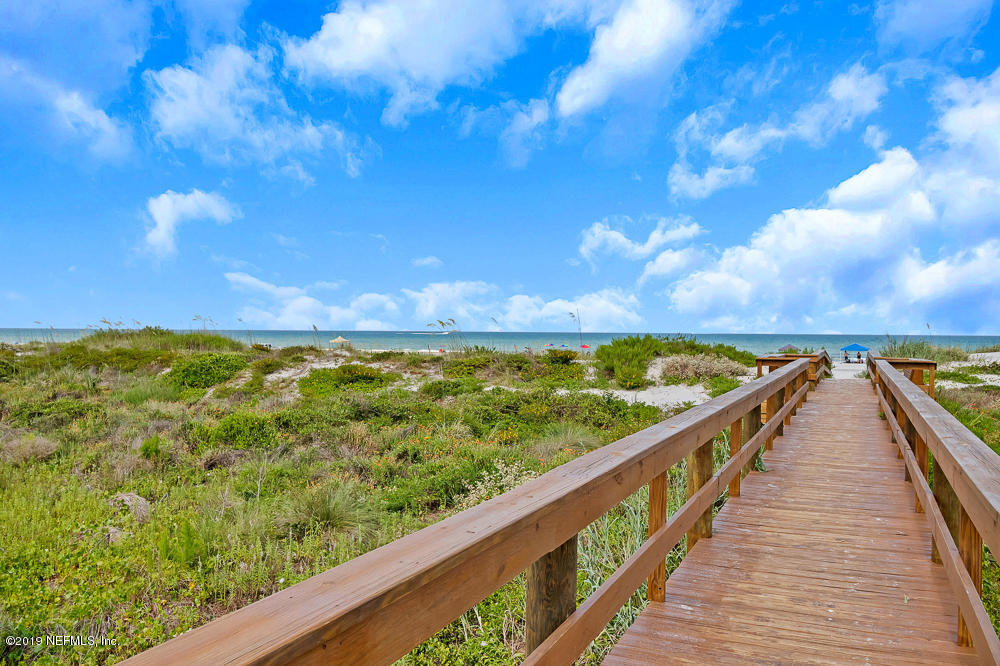 4 Ocean Trace Road, Unit 6 St. Augustine, FL 32080 - Photo 28 of 31 a view of balcony with an ocean