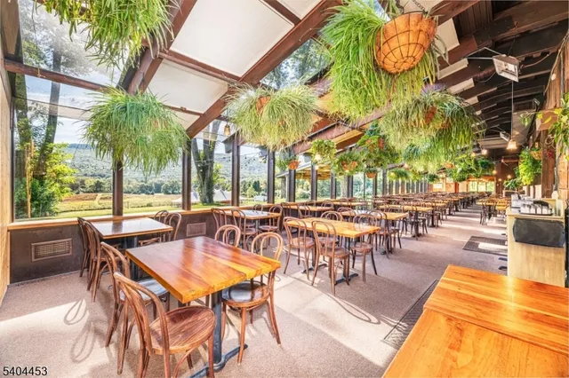 a view of a patio with swimming pool