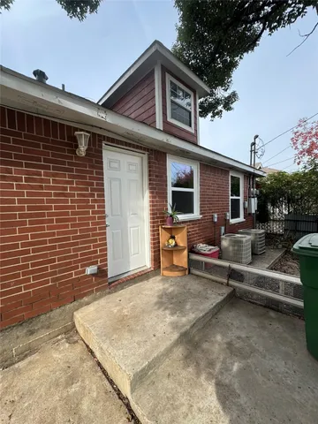 a view of a house with a patio