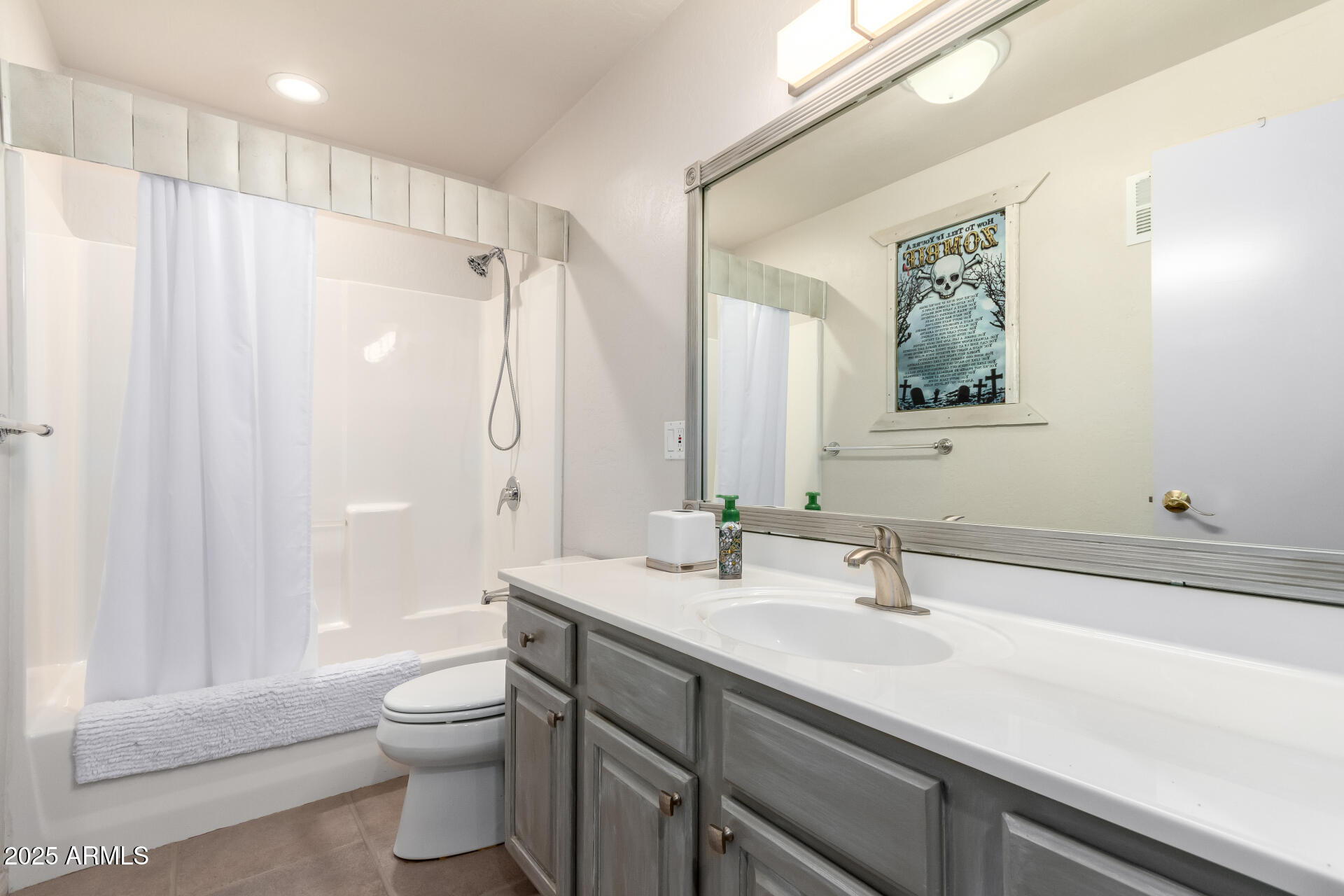 8475 South Breezy Pine Road Mayer, AZ 86333 - Photo 23 of 43 a bathroom with a sink a toilet and shower