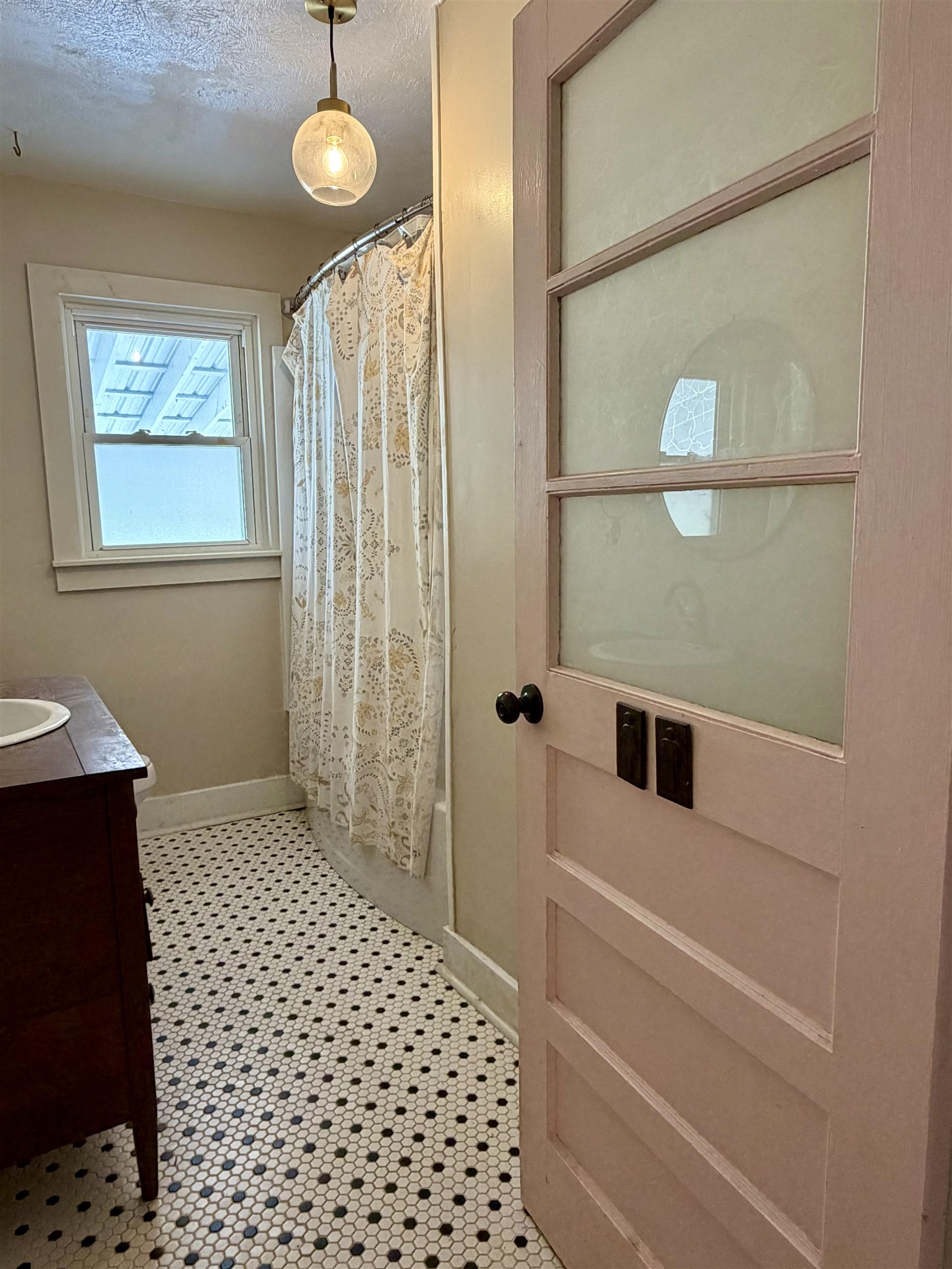 160 Chewalla Road Ramer, TN 38367 - Photo 23 of 39 Full bathroom with vanity, a textured ceiling, and shower / bath combo