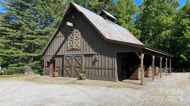 a view of a house with a roof deck