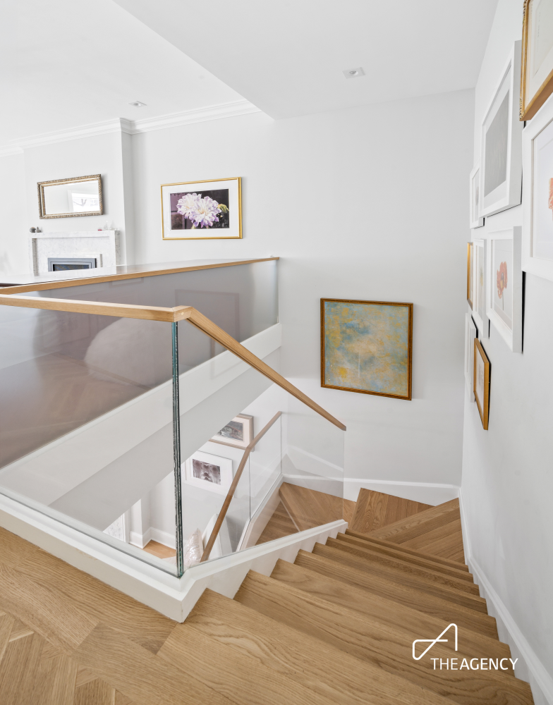 303 West 80th Street, Unit 2B1B Manhattan, NY 10024 - Photo 6 of 16 a view of staircase with white walls