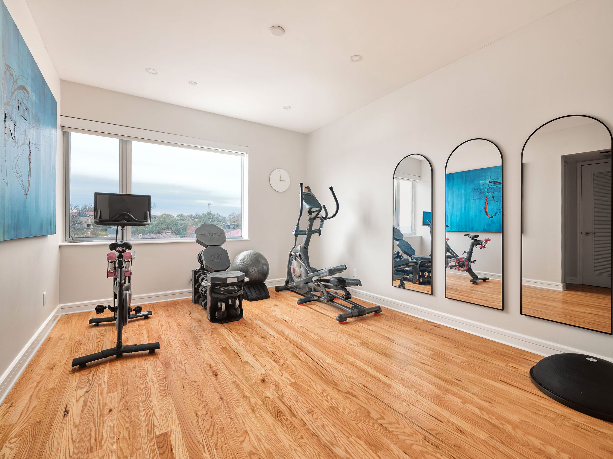 901 West 9th Street, Unit 706 Austin, TX 78703 - Photo 20 of 23 Second bedroom currently used as gym space.