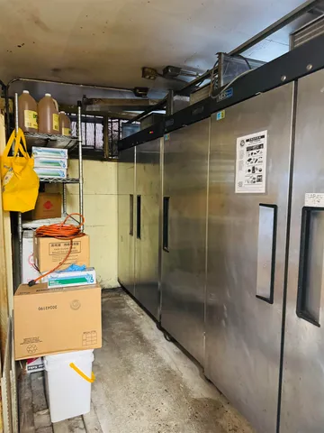 a view of water heater room