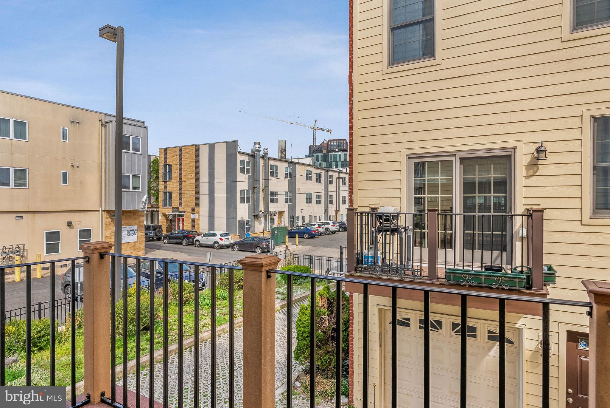 1015 North 3rd Street, Unit H Philadelphia, PA 19123 - Photo 7 of 27 a view of a balcony with city view
