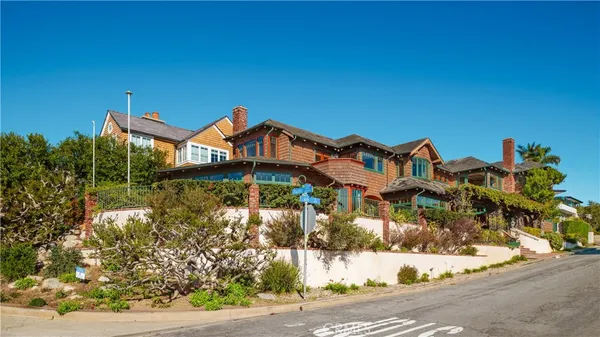 front view of a house with a street