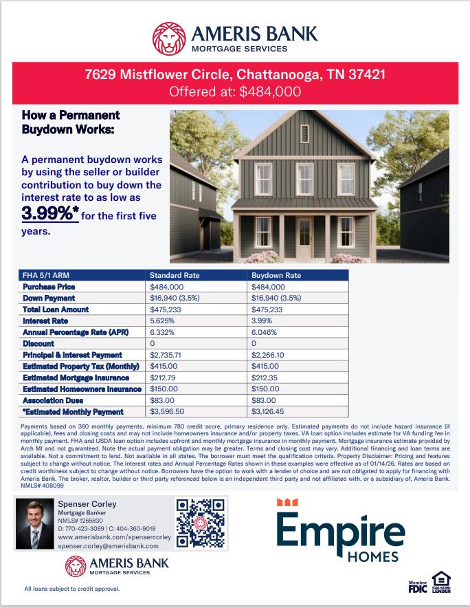 7629 Mistflower Circle Chattanooga, TN 37421 - Photo 2 of 34 Daisy